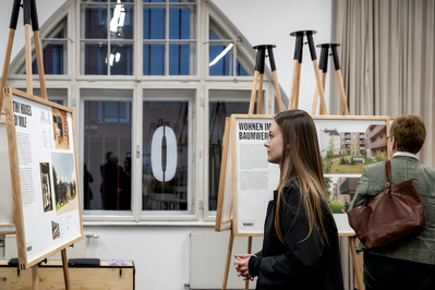 Ausstellung Wieso Holz? im afo architekturforum oberösterreich