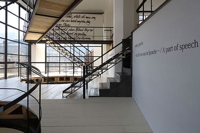 Blick in die Ausstellung im  aut, Bildnachweis: © Günter Richard Wett