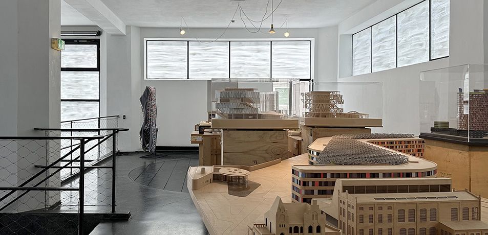 Blick in die Ausstellung "Open Box"