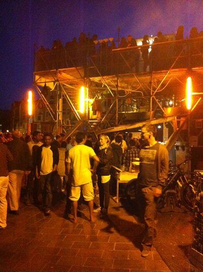 Die stattSTUBE war der zentrale Ort der Architekturtage 2012 in TIrol