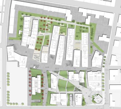 Übersicht Areal Stadtwerk Lehen