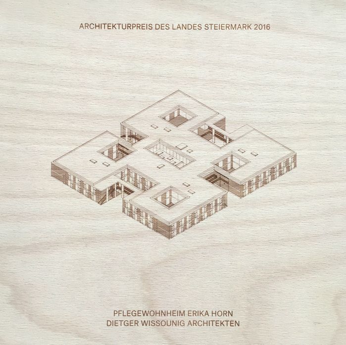 Der Architekturpreis des Landes Steiermark 2016 geht an das Pflegeheim Erika Horn von Dietger Wissounig Architekten in Graz, Andritz
