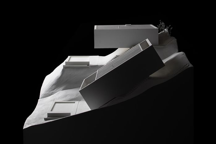 Eduardo Souto de Moura,  Two Houses in Ponte de Lima, Portugal, 2001 – 02