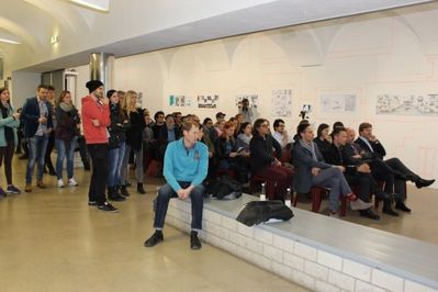 HDA im Lendwirbel 04.05.2016:  Ausstellungseröffnung und Diskussion, DJ Line-up