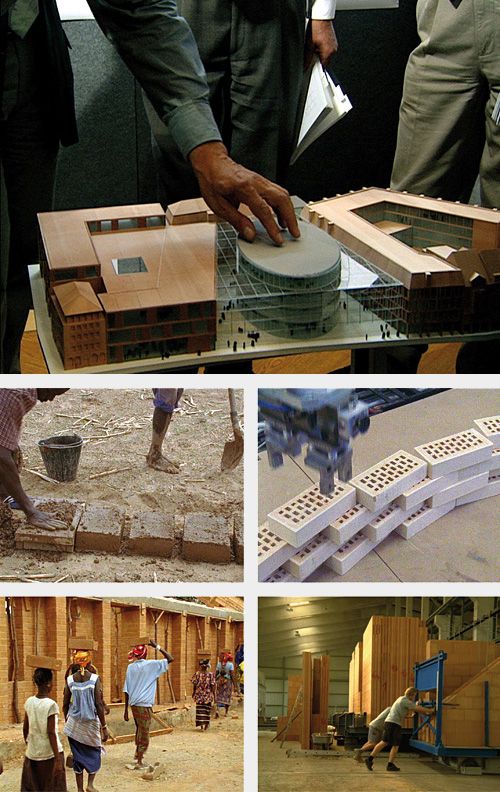 Standbilder aus "Die Schöpfer der Einkaufswelten" und "Zum Vergleich"