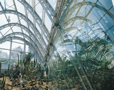 Gewächshäuser im Botanischen Garten der Universität Graz, 1982–95, Bildnachweis: © Hans Georg Tropper