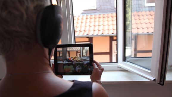 Fotodocumentation from the Videowalk 'UNtitled REALITY', 2015