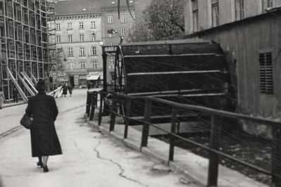 Mühlrad in der Adamgasse