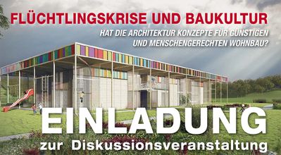FLÜCHTLINGSKRISE UND BAUKULTUR