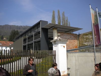 Häuser schaun 24.04.2010: Archäologiemuseum / BWM Architekten und Partner, Lapidarium / PURPUR Architektur