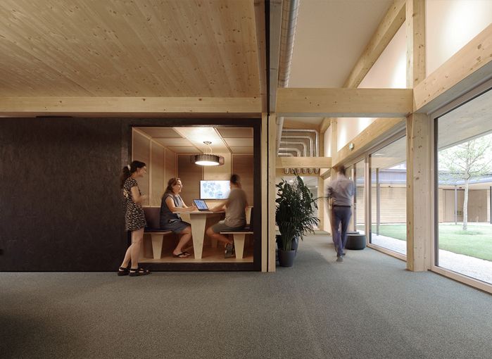 Lendarchitektur - Arbeiten im Hof