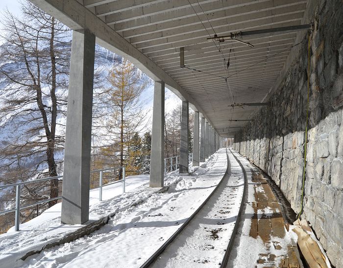 Galerie Grüm, Berninabahn