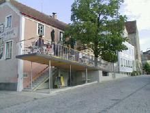 Terrasse des Gasthauses Schneider (Drosendorf), Arch. Michael Kislinger