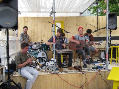 Die stattSTUBE war der zentrale Ort der Architekturtage 2012 in TIrol