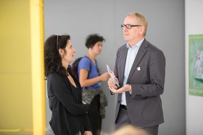 Ausstellungseröffnung "we are here! 3 Versuche"