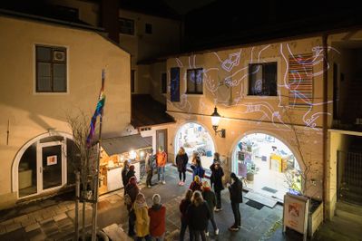 ORTE_bauvisite_ tangente festivalzentrum st poelten_löwinnenhof