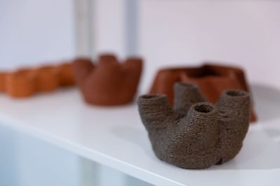 Ausstellungsansichten "Fortschritt zu Wohnbau"