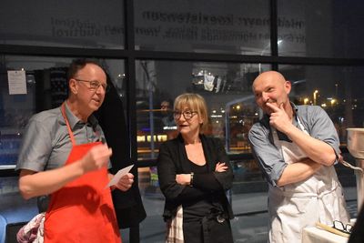 Abendessen mit Partnern und Sponsoren im aut am 24. Feber 2018