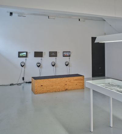 Ausstellung "Geometrien des Lebens. Materialien zu Viktor Hufnagl" im aut