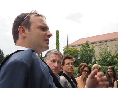 Baudirketor Reinhard Weitzer, Reinhard Seiß, Lukas Göbl