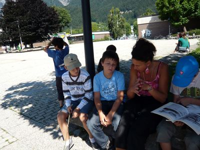 soak – wir diskutierten mögliche Überbrückungen vom Architekturgebäude zum Bauingenieurgebäude