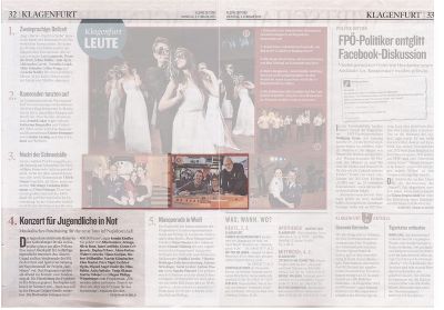 Kleine Zeitung_2015.02.03_" Konzert für Jugendliche in Not"