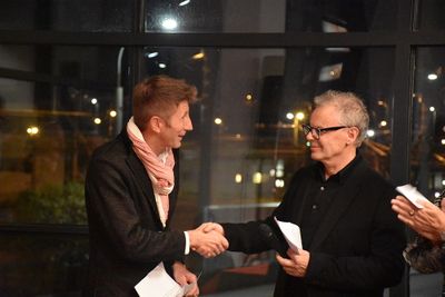 Ausstellungseröffnung "Walter Niedermayr: Koexistenzen" – Grußworte von Paolo Gilmozzi (Gemeinderat Cavalese)