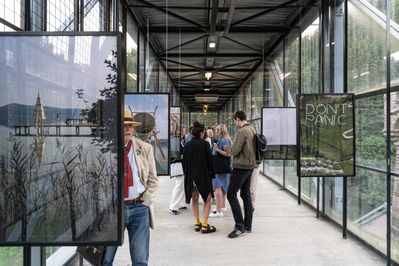 Günther Domenig: DIMENSIONAL Eröffnung in der Heft/Hüttenberg