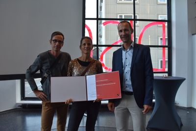 Anerkennung des Landes Tirol für Neues Bauen 2020: Haus für psychosoziale Begleitung und Wohnen, Innsbruck (Architektur: Fügenschuh Hrdlovics Architekten, Bauherrschaft: IIG Innsbrucker Immobilien GmbH & Co KG)