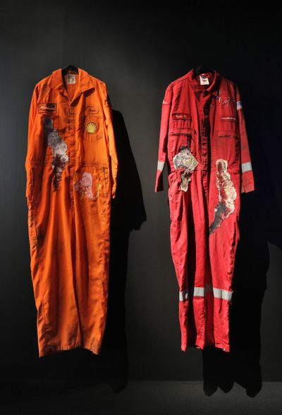 The Great Endeavor, Humanity’s Largest Construction Project, 2023 Liam Young Costume by Ane Crabtree