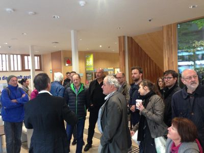 Kärntner Sparkasse -ANERKENNUNG HBP 2015 – Planung: Dietger Wissounig Architekten, Führung: Ing. Rudolf Podesser