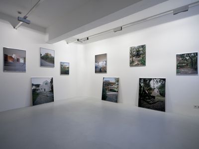 Blick in die Ausstellung "Italomodern" im aut