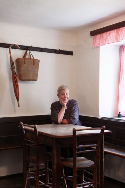 Gastgeberin Christiane Hofinger im ehemaligen Gasthaus zum Rosenkranz