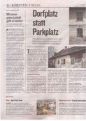 Kleine Zeitung_2016.01.19_Dorfplatz statt Parkplatz