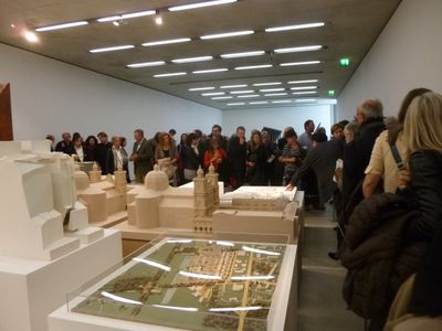 Ausstellung „Ungebautes Salzburg“ im Museum der Moderne Salzburg; Foto: Initiative Architektur