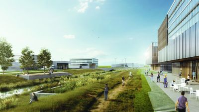 Lune Delta°, Cityförster, Rendering Straßenansicht