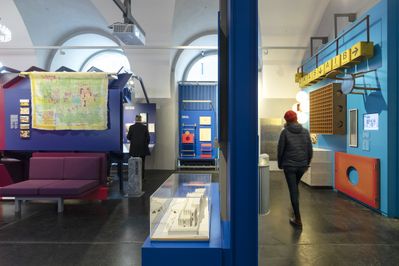 Kindgerechte Architektur damals und heute - in der neuen Schausammlung des Az W, 2022