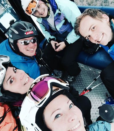 1. Architektur Haus - Skitag