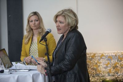 IM FREIEN… – Tagung und Ausstellungseröffnung: Maria-Luise Mathiaschitz (Baureferentin und Bgm. der Stadt Klagenfurt)