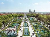 Place Napoléon, La Roche-sur-Yon / © Alexandre Chemetoff & Associé