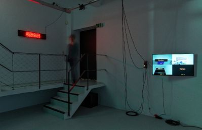 Blick in die Ausstellung "legislating architecture | architecting after politics" im aut - © Günter R. Wett