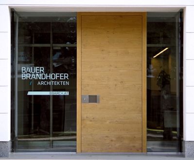 Eingang Architekturbüro, Purgstall