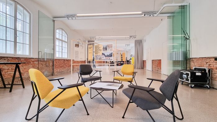 Ausstellungsansicht im Architekturhaus Salzburg