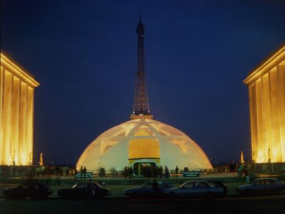 Volumen "Chaillot 1" für die Ausstellung „Construire pour habiter“ des Ministerium für Stadtplanung und Wohnungswesen, Paris, 1981