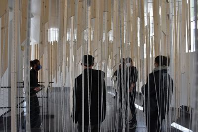 Eröffnungstag "Krater Fajan: Viel TamTam um Nichts" im aut