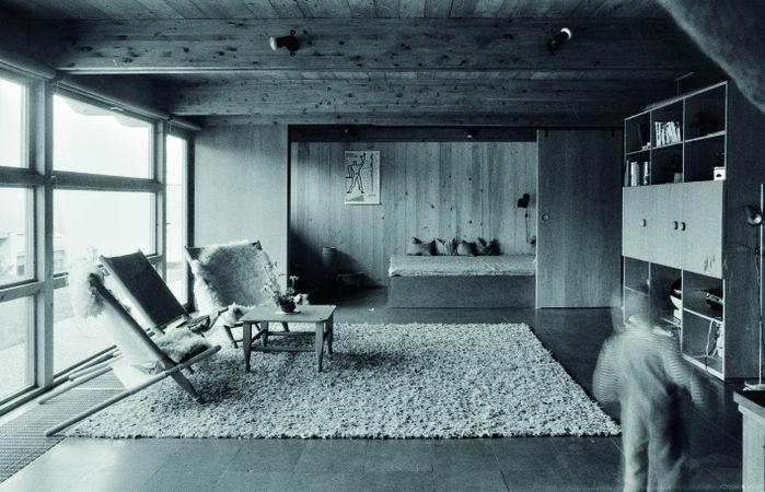 Rudolf Wäger, Siedlung Ruhwiesen, Schlins, 1971–1973
Innenraum