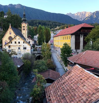 Imst, Blick auf die historische Unterstadt