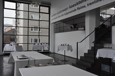 Abendessen mit Partnern und Sponsoren im aut am 24. Feber 2018