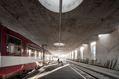 Lokalbahnhof Lamprechtshausen | udo heinrich architekten