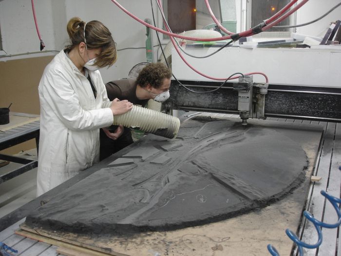 Bas Princen und Milica Topalovic, "Landscape Fictions based on True Stories", Projekt für die 2. Runde des niederländischen Prix de Rome Architektur, Landschaftsmodell, 2006